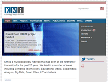 Tablet Screenshot of kmi.open.ac.uk