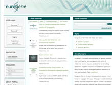 Tablet Screenshot of eurogene.open.ac.uk