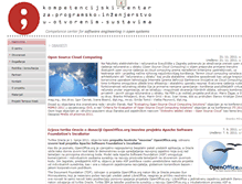 Tablet Screenshot of centar.open.hr