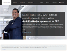 Tablet Screenshot of open.ch