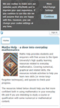 Mobile Screenshot of mathshelp.open.ac.uk